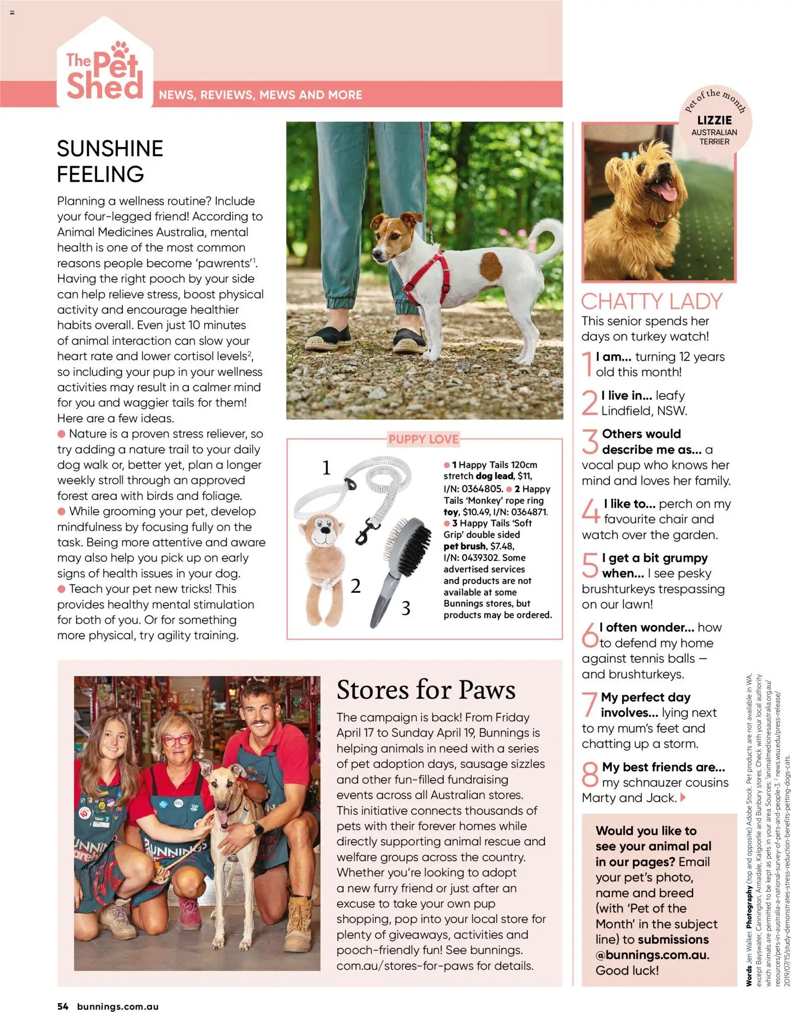 Bunnings Warehouse catalogue - valid from 01.04.2026 | Page: 54 | Products: Chair, Shed, Sausage, Turkey