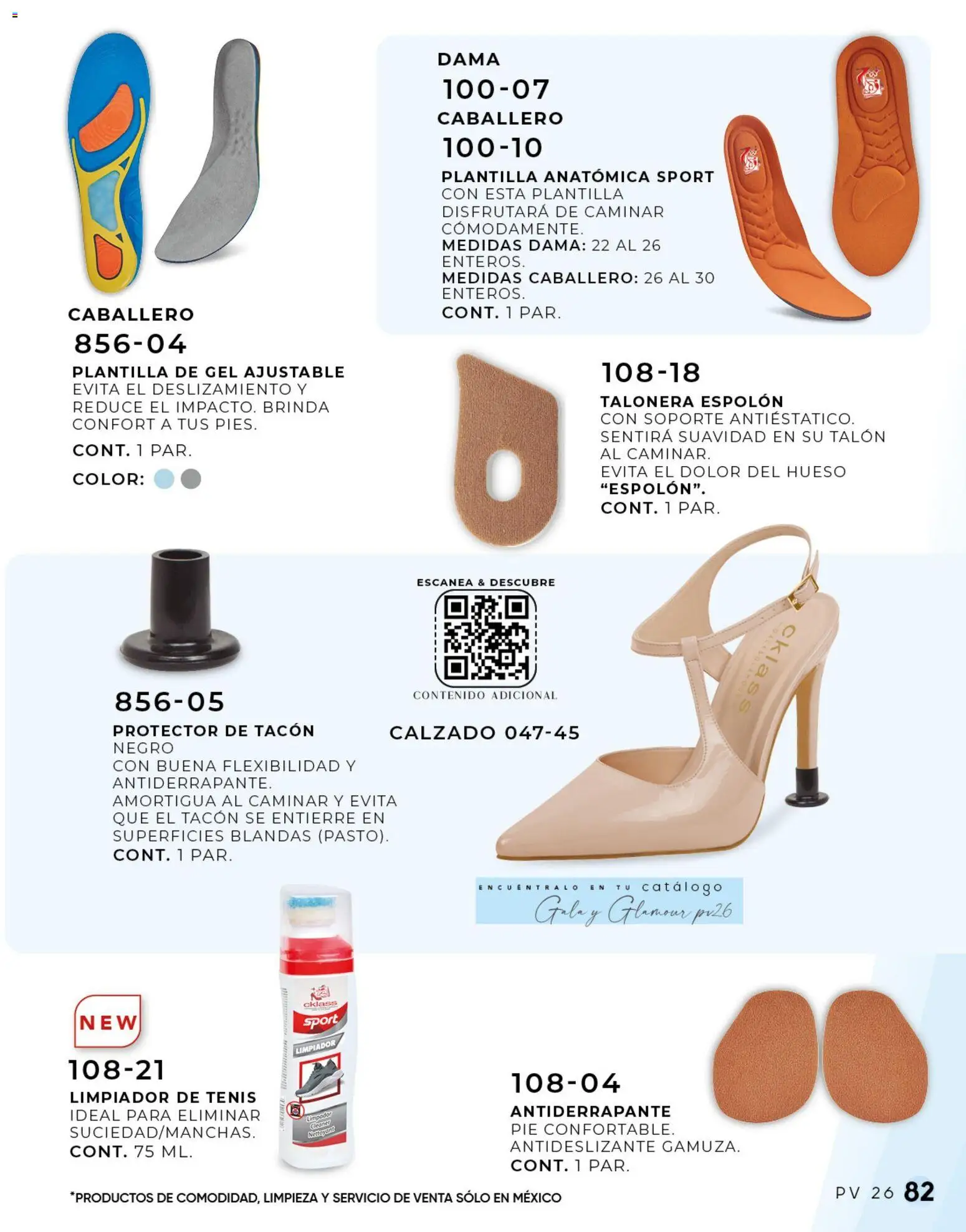 Nuevas ofertas de Cklass válidas en toda la República Mexicana desde el 02.01.2026. ¡Encuentra las mejores ofertas en Cklass catálogo Confort! | Página: 83 | Productos: Tenis, Limpiador