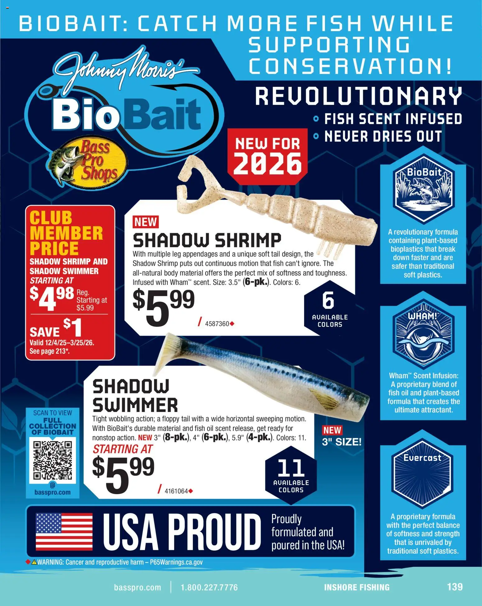 Cabela's Saltwater Specialist 26 - valid from 15.12.2025 | Page: 139 | Products: Fish Oil, Oil, Fish