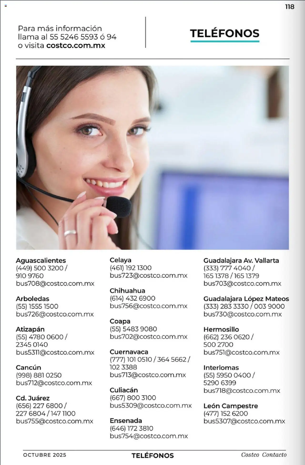 Nuevas ofertas de Costco válidas en toda la República Mexicana desde el 03.10.2025. ¡Encuentra las mejores ofertas en Costco - Revista Octubre! | Página: 118