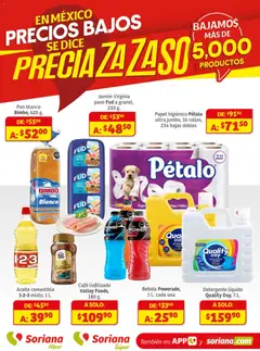 Vista previa de Soriana - Preciazazaso Súper: Valle de México, nuevo folleto de la tienda, válido en México a partir del 18.11.2025