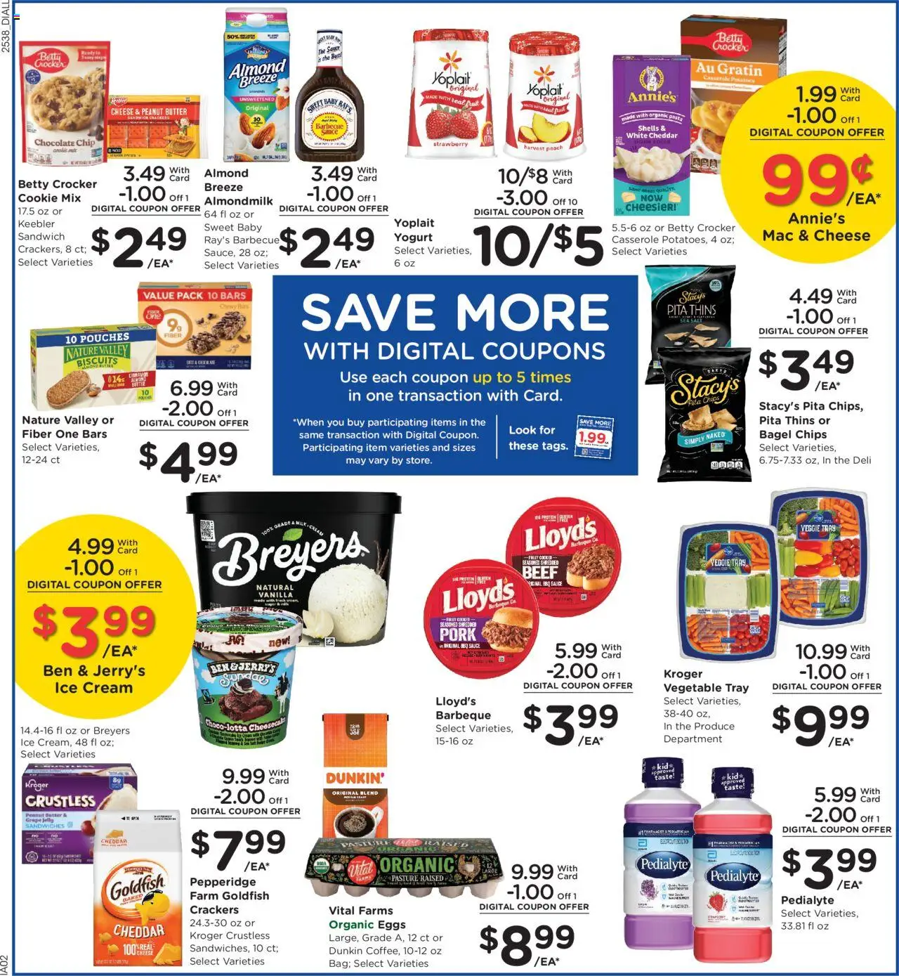 Dillons Weekly Ad - valid from 22.10.2025 | Page: 5 | Products: Yogurt, Chips, Sauce, Salt