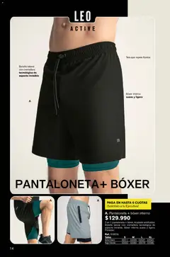 Leonisa - Catálogo -  Vista previa de la revista de la tienda Leonisa valido desde el 24.02.2026 | Página: 14 | Productos: Pantaloneta