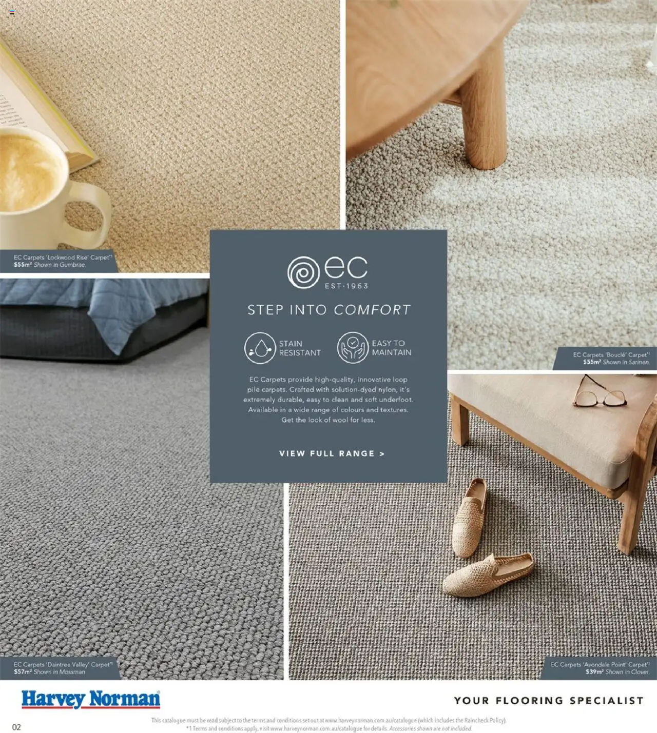 Harvey Norman catalogue - valid from 07.08.2025 | Page: 2 | Products: Carpet, Flooring, Accessories