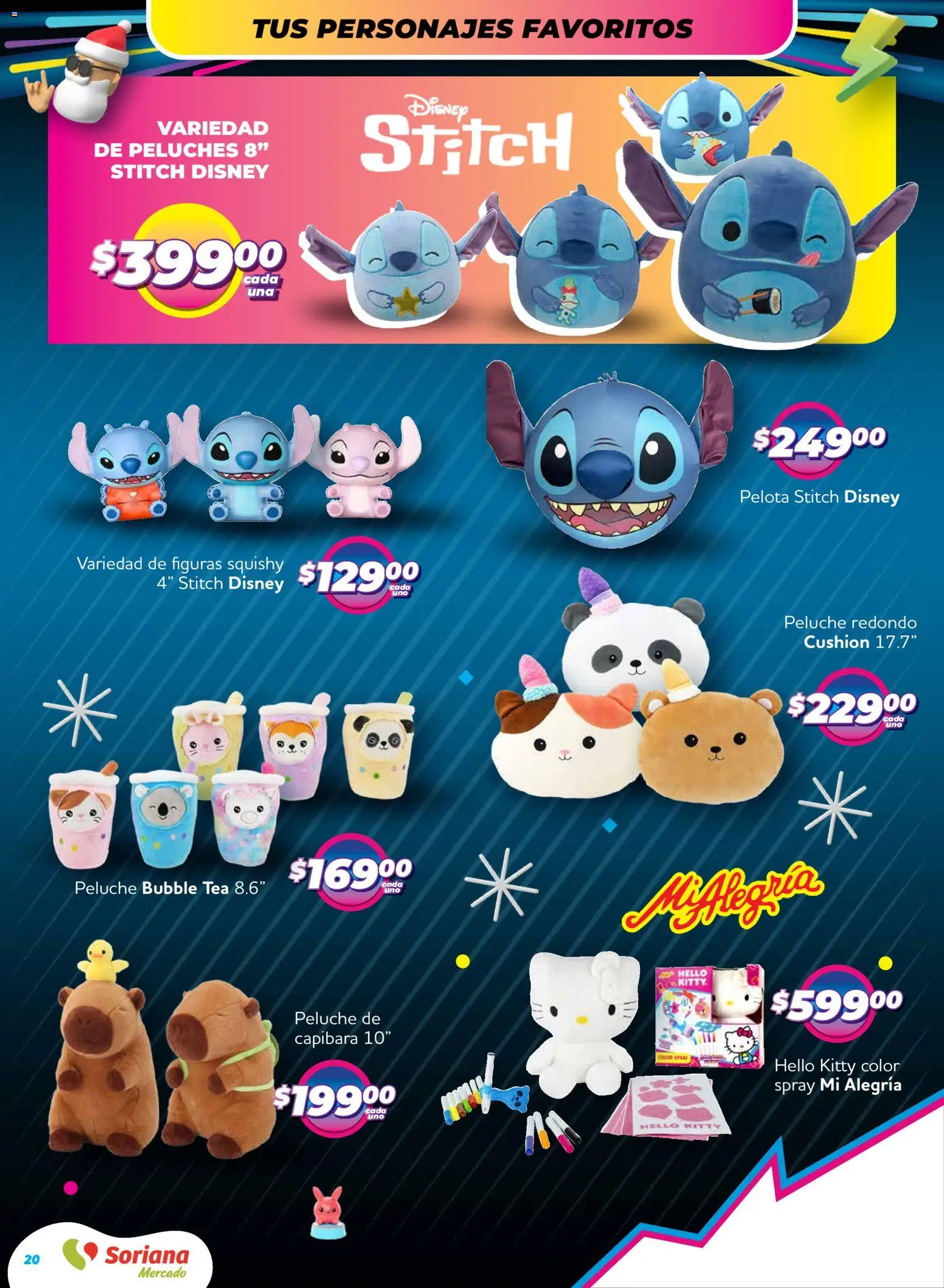 Nuevas ofertas de Soriana válidas en toda la República Mexicana desde el 27.11.2025. ¡Encuentra las mejores ofertas en Soriana - Reino de los Juguetes Mercado Nacional! | Página: 20