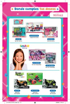 Vista previa de Chedraui - Folleto ChedrauiLandia, nuevo folleto de la tienda, válido en México a partir del 05.09.2025 | Página: 13 | Productos: Radio, Juego, Cocina, Maquillaje