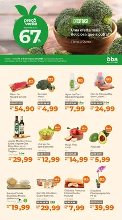 Oba Hortifruti - Ofertas da semana - Pré-Visualização do folheto da loja Oba Hortifruti, válido de 17.03.2026