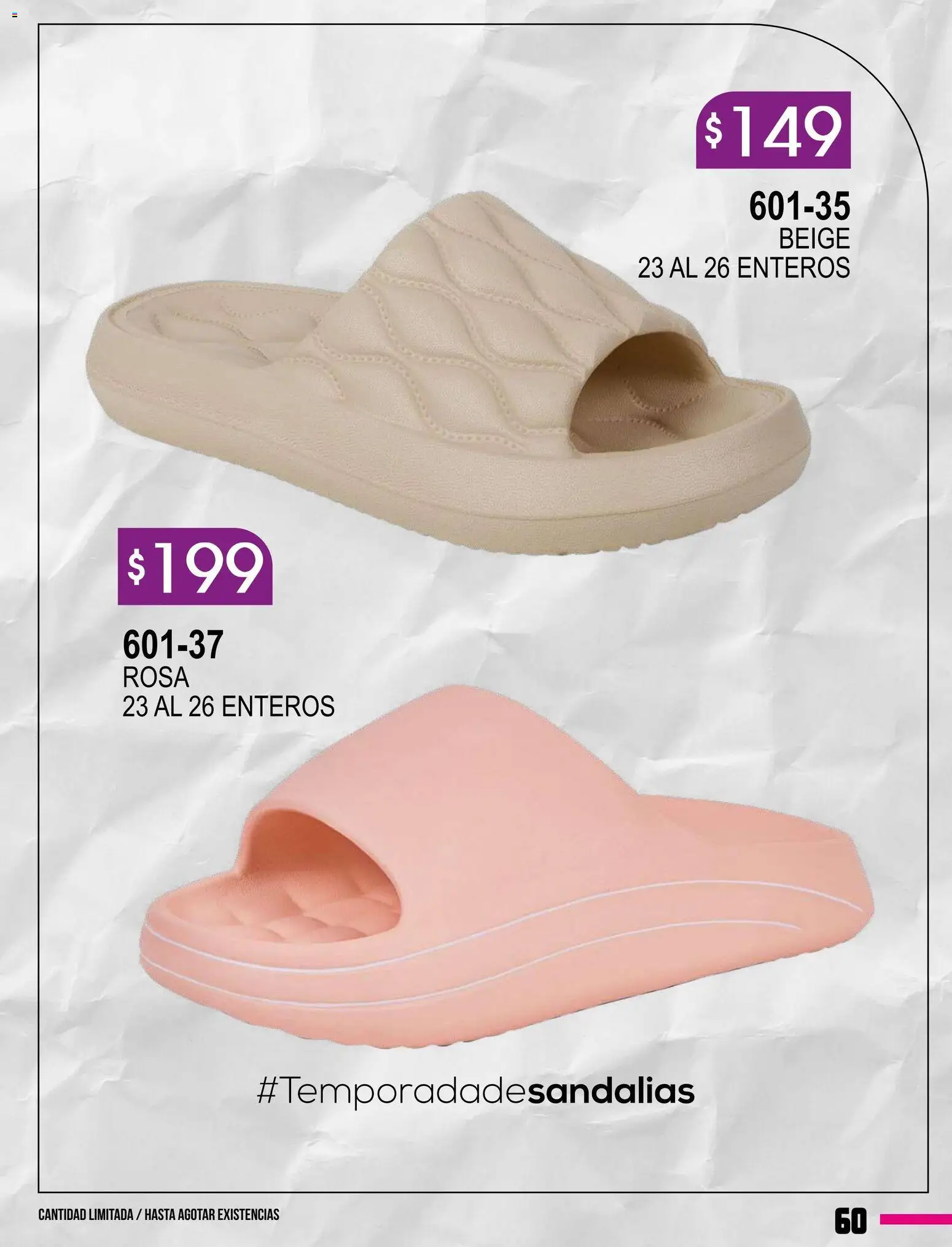 Nuevas ofertas de Cklass válidas en toda la República Mexicana desde el 08.01.2026. ¡Encuentra las mejores ofertas en Cklass catálogo Especial Supersport Dama! | Página: 61