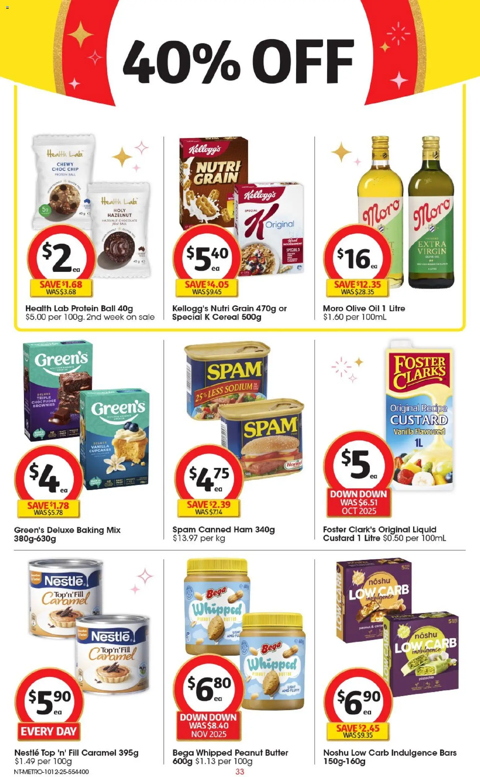 Coles catalogue - valid from 10.12.2025 | Page: 34 | Products: Butter, Oil, Chocolate, Olive oil