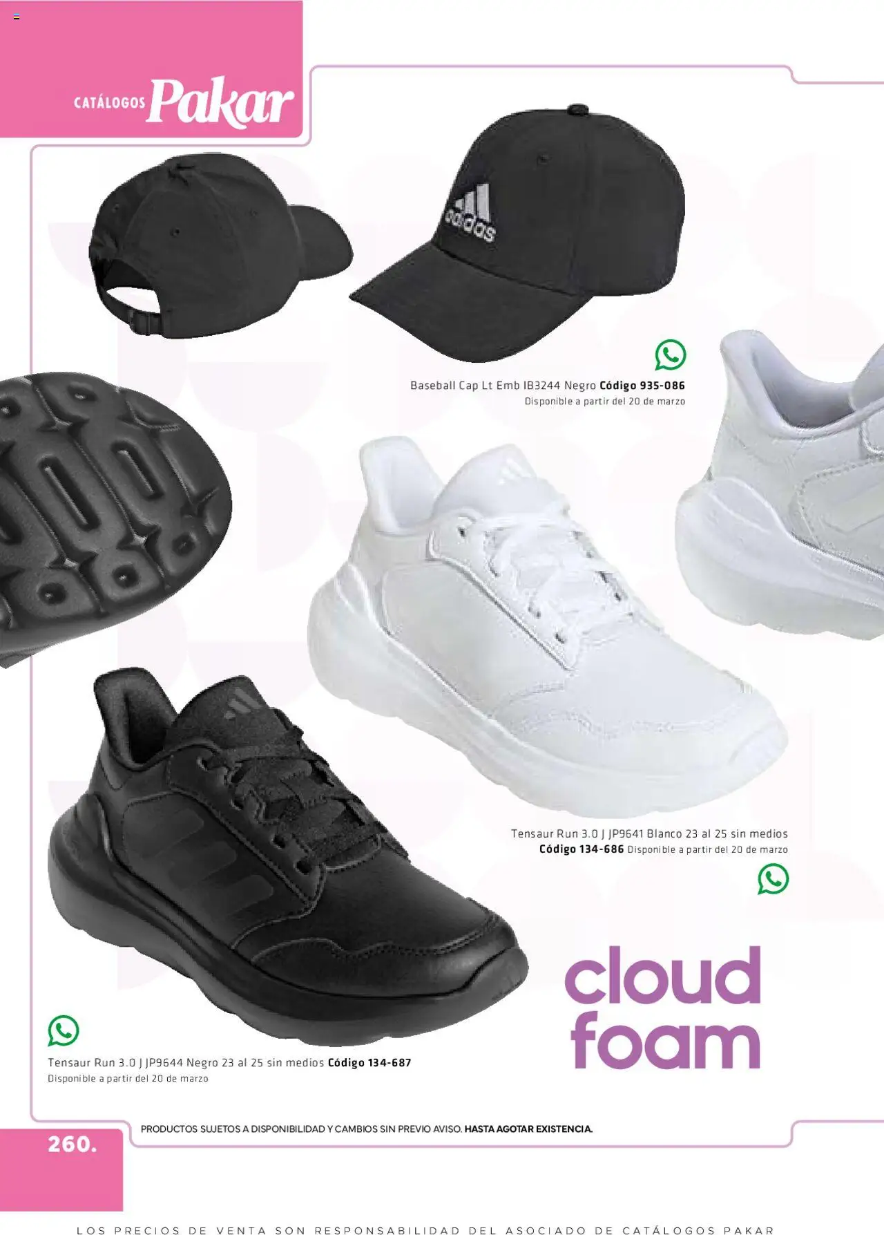 Nuevas ofertas de SC Pakar válidas en toda la República Mexicana desde el 06.03.2025. ¡Encuentra las mejores ofertas en SC Pakar catálogo Women! | Página: 260