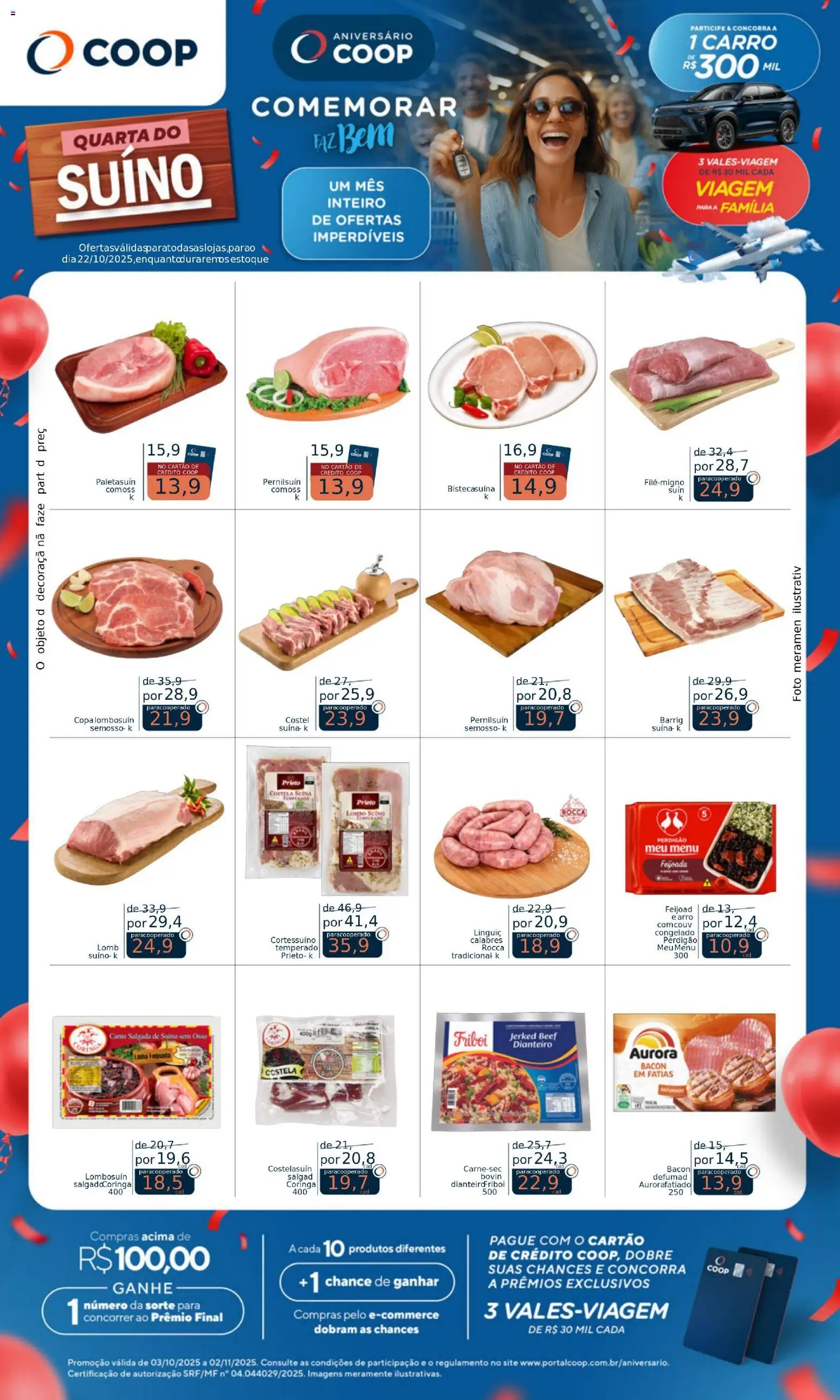 Coop Folheto - válido de 22.10.2025 | Página: 1 | Produtos: Lombo, Copa