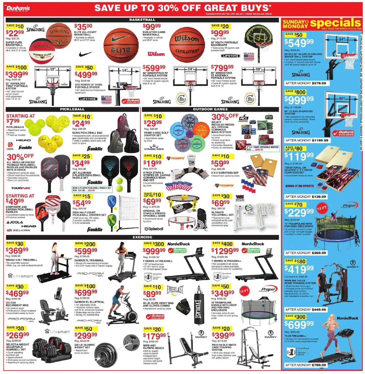Dunham's Sports Weekly Ad - valid from 28.03.2026 | Page: 10 | Products: Press, Acrylic, Starter, Game