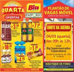 Big Supermercados ofertas do Dia - Pré-Visualização do folheto da loja Big Supermercados, válido de 04.03.2026