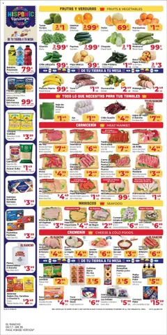 El Rancho Weekly Ad - valid from 17.09.2025 | Page: 4 | Products: Pork, Chips, Cookies, Cucumbers