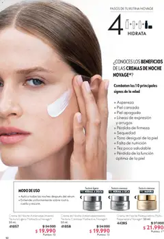Oriflame catálogo válido desde el 27.12.2025 | Página: 40 | Productos: Cuello, Sobre, Crema