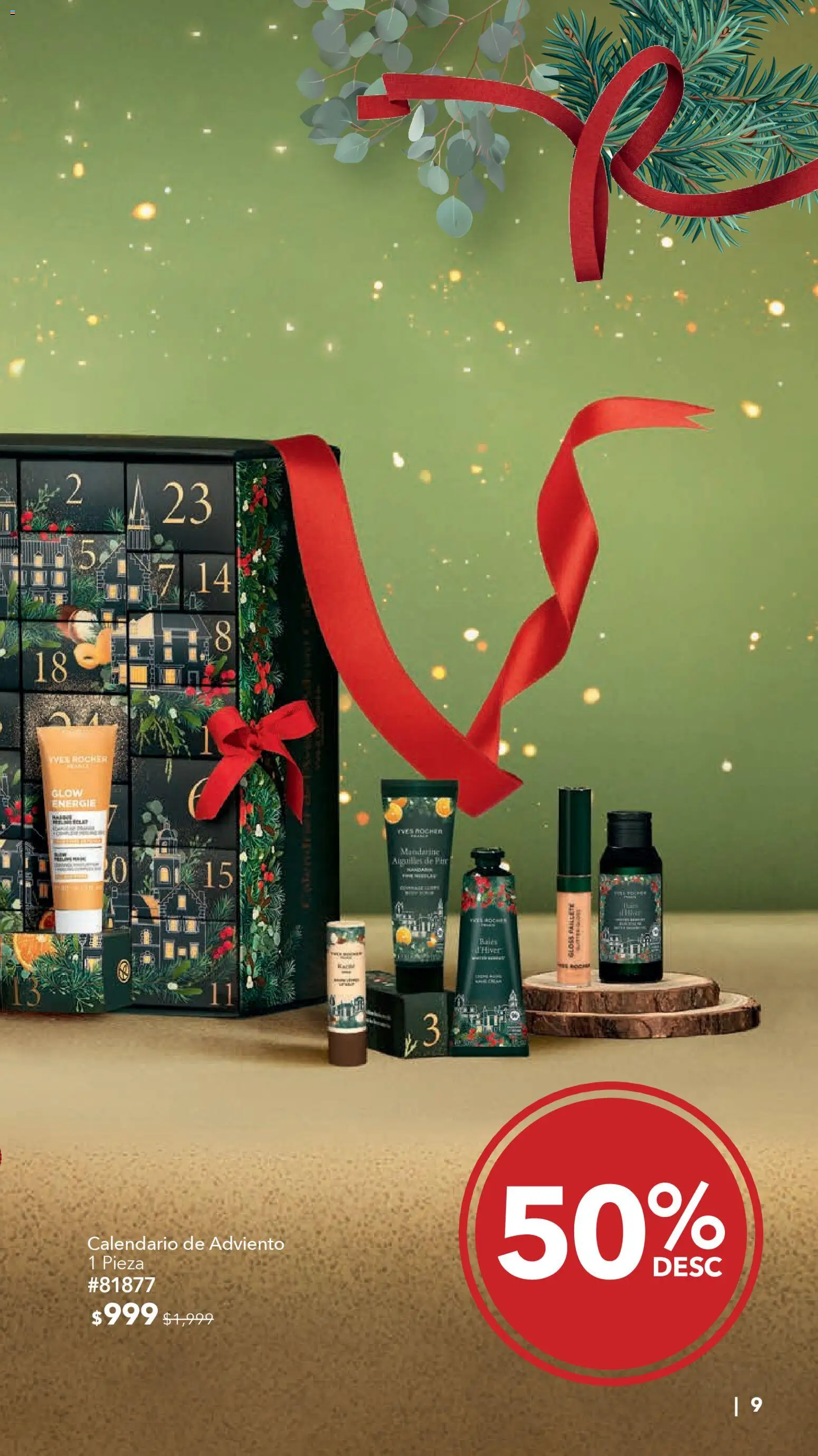 Nuevas ofertas de Yves Rocher válidas en toda la República Mexicana desde el 30.12.2025. ¡Encuentra las mejores ofertas en Yves Rocher catálogo La Magia de los Regalos Continúa! | Página: 9