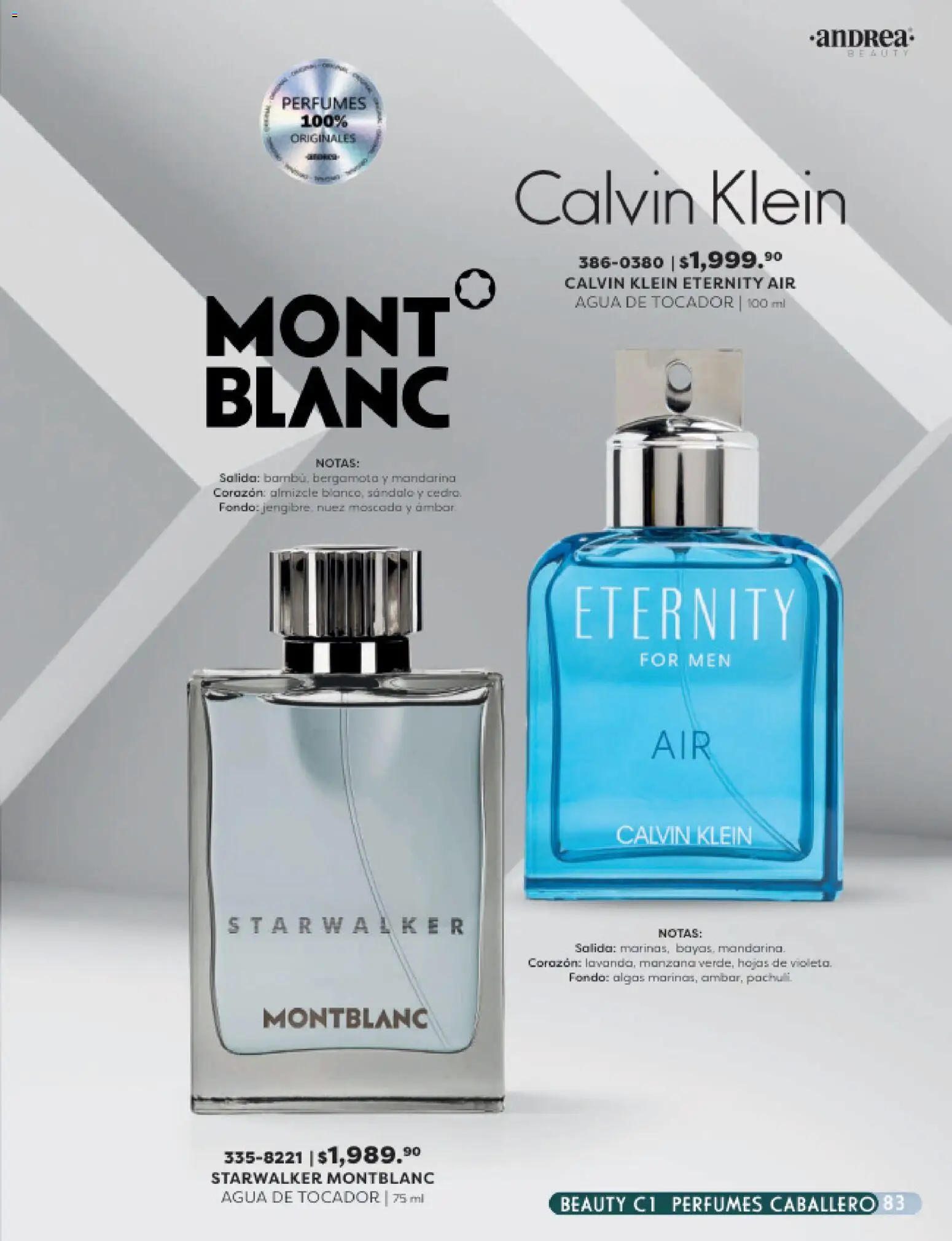 Nuevas ofertas de Andrea válidas en toda la República Mexicana desde el 25.01.2026. ¡Encuentra las mejores ofertas en Andrea catálogo Beauty! | Página: 83 | Productos: Manzana, Agua, Nuez