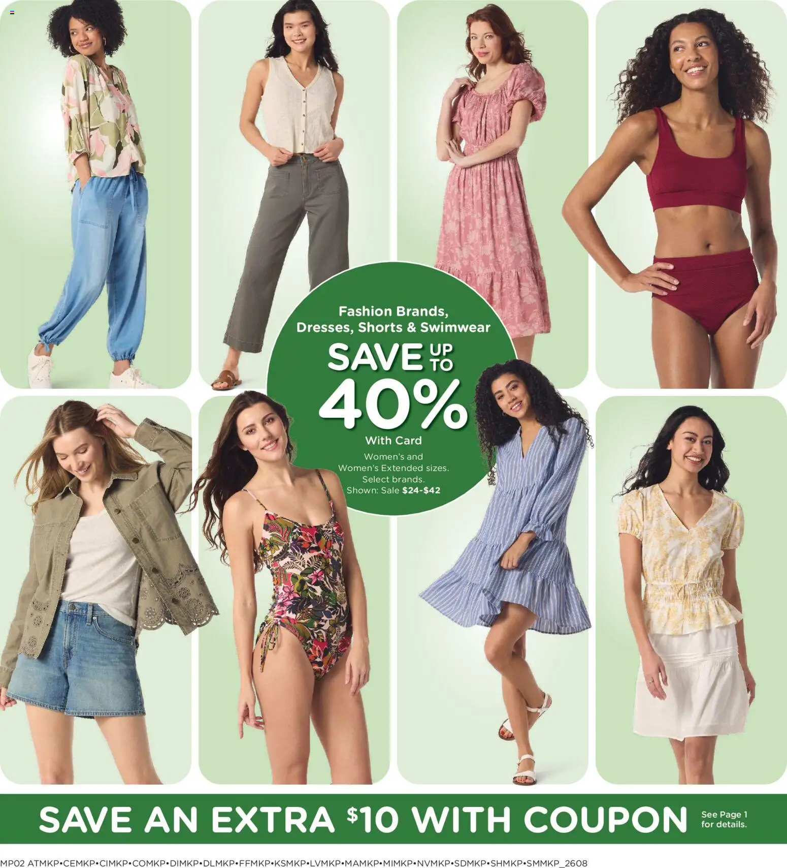 King Soopers Home & Apparel - valid from 25.03.2026 | Page: 2 | Products: Swimwear, Shorts