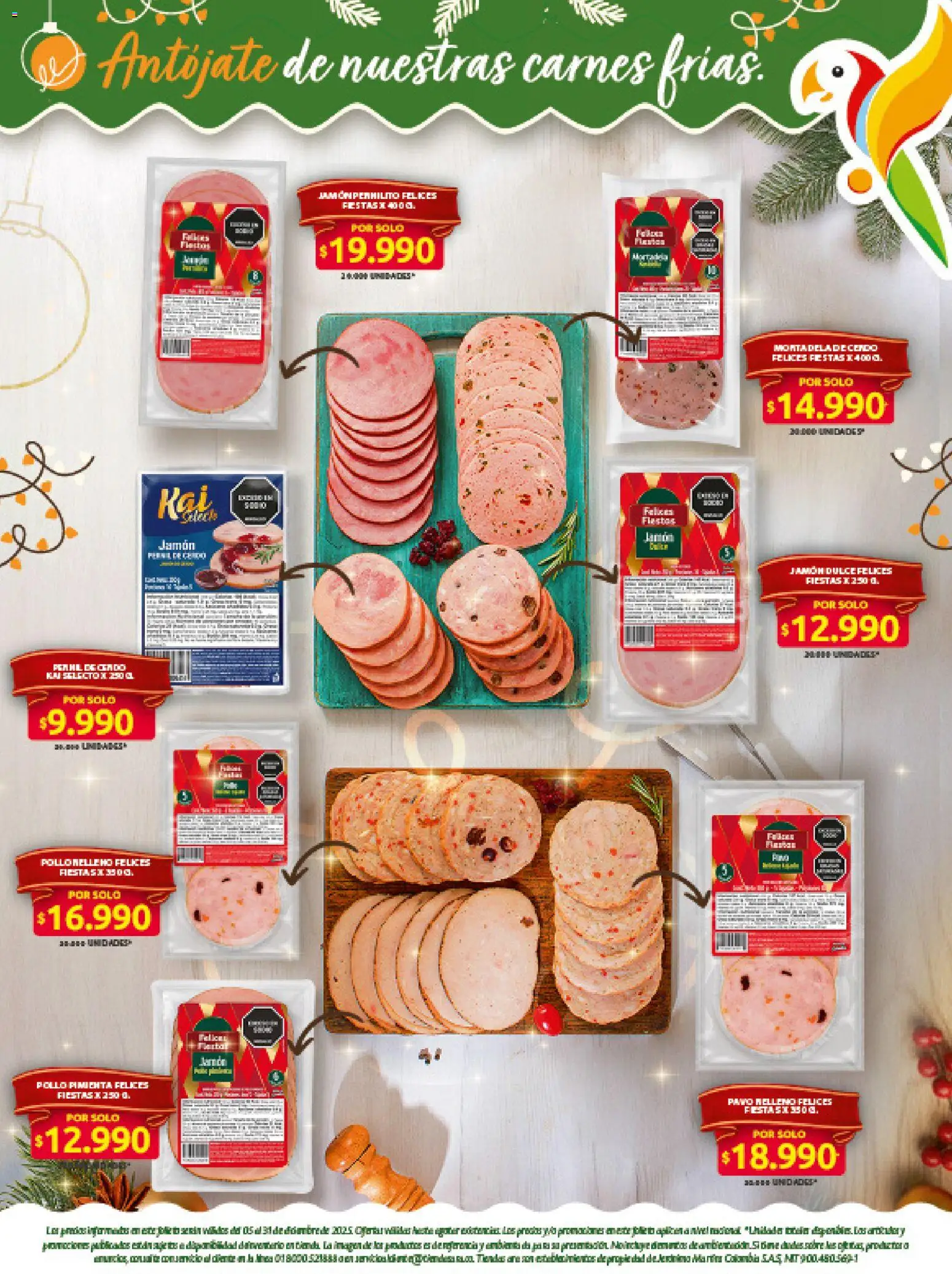 Ara revista - valida desde el 05.12.2025 | Página: 4 | Productos: Pimienta, Pollo, Jamón