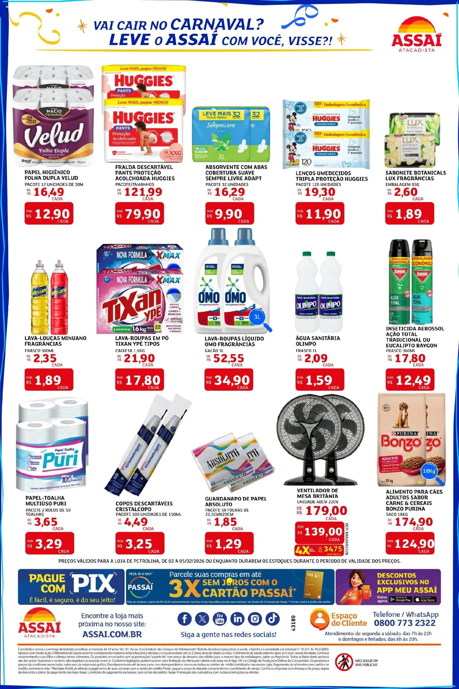 Assaí Atacadista Folheto - válido de 02.02.2026 | Página: 4