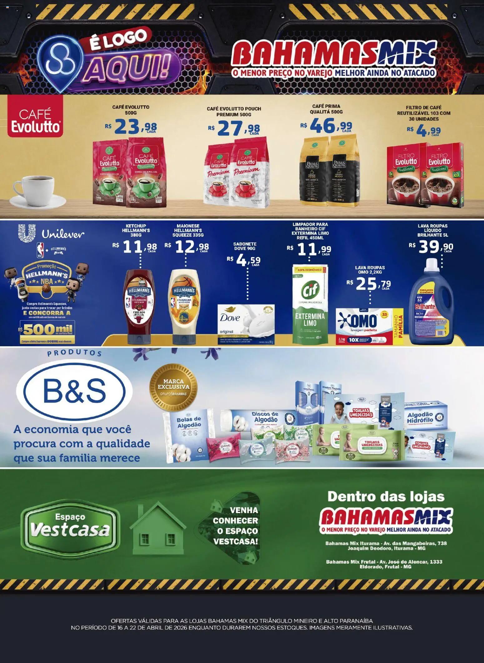 Bahamas Mix Folheto - válido de 16.04.2026 | Página: 3 | Produtos: Roupas, Sabonete, Dove, Maionese