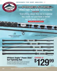 Preview of Cabela's weekly ads valid from 15.12.2025 | Page: 154 | Products: Rod