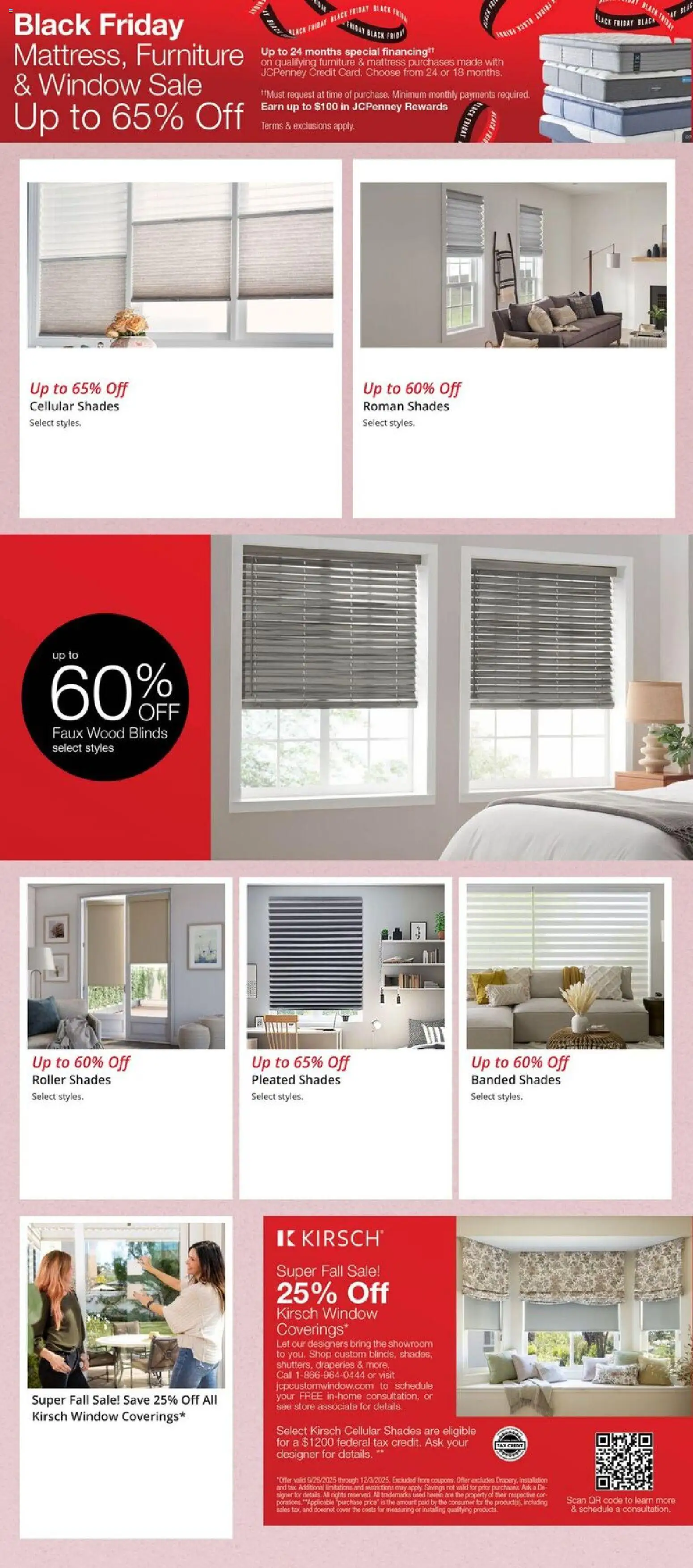 JCPenney Black Friday Home Deals - valid from 07.11.2025 | Page: 9 | Products: Mattress