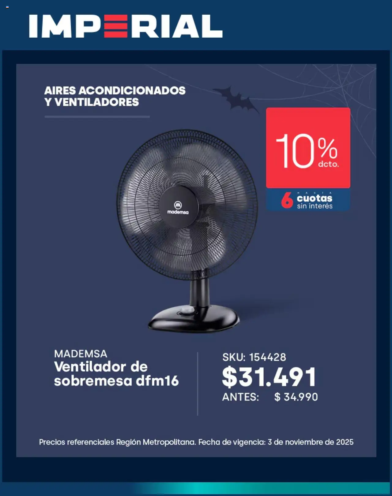 Imperial ofertas  │ válido desde el 17.10.2025 | Página: 4 | Productos: Ventilador
