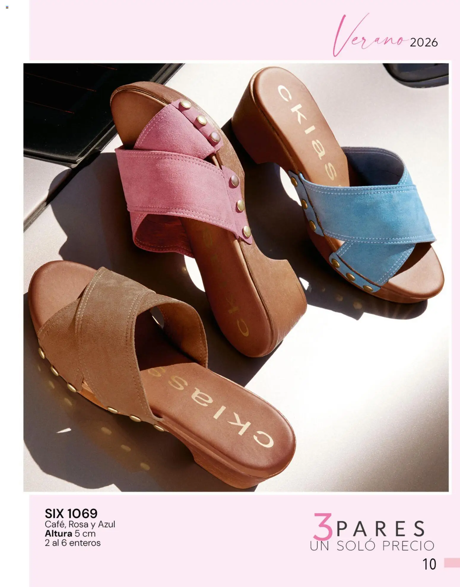 Nuevas ofertas de Cklass válidas en toda la República Mexicana desde el 05.03.2026. ¡Encuentra las mejores ofertas en Cklass catálogo Complemento Verano Calzado! | Página: 11