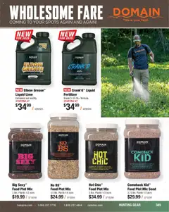 Preview of Cabela's weekly ads valid from 11.08.2025 | Page: 349 | Products: Kale, Lime