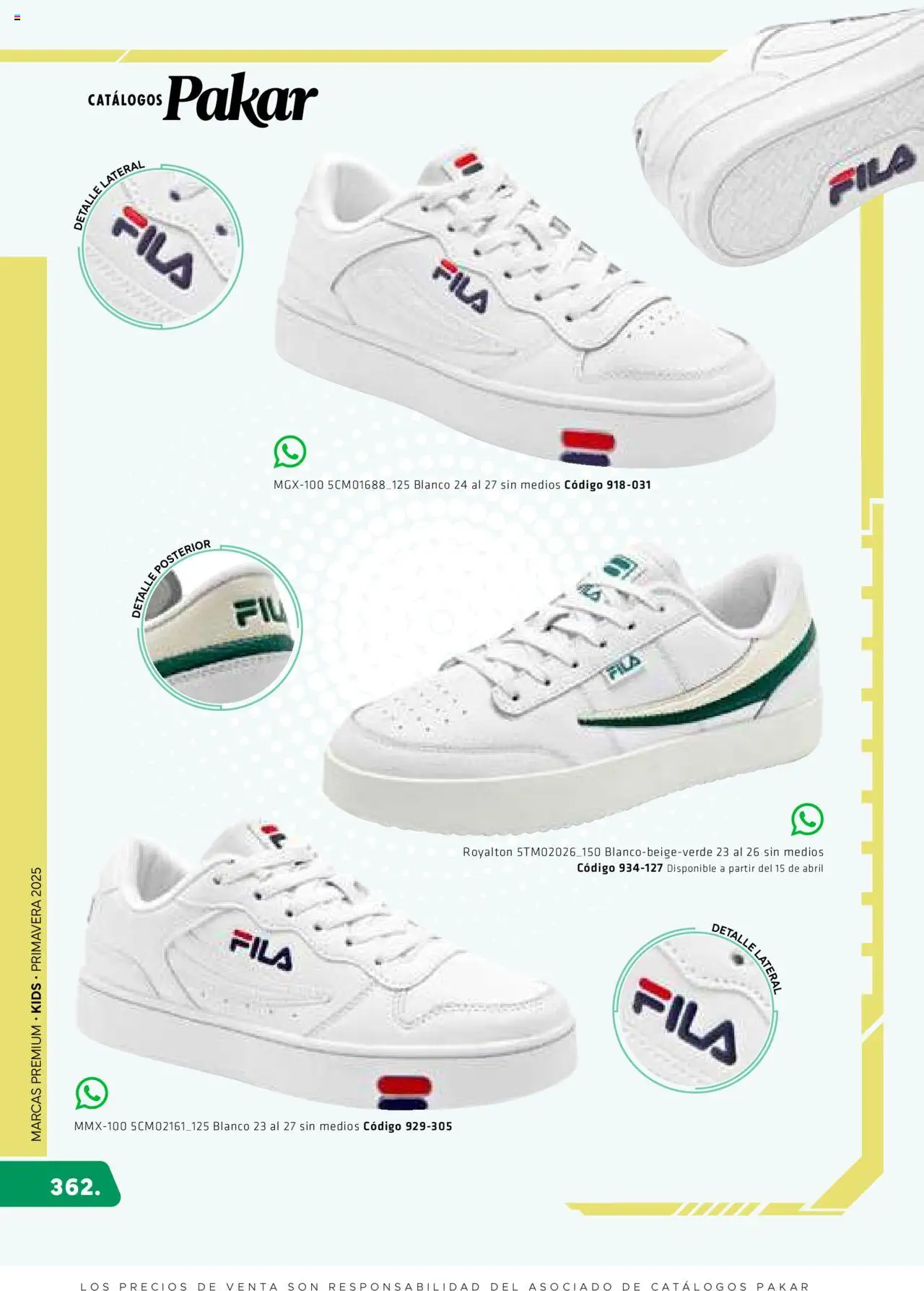 Nuevas ofertas de SC Pakar válidas en toda la República Mexicana desde el 28.02.2025. ¡Encuentra las mejores ofertas en SC Pakar catálogo Premium - Kids! | Página: 362