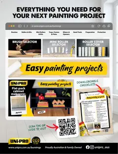 Preview of Bunnings Catalogue - valid from 01.04.2026 | Page: 19 | Products: Cloth, Box, Brush, Painting