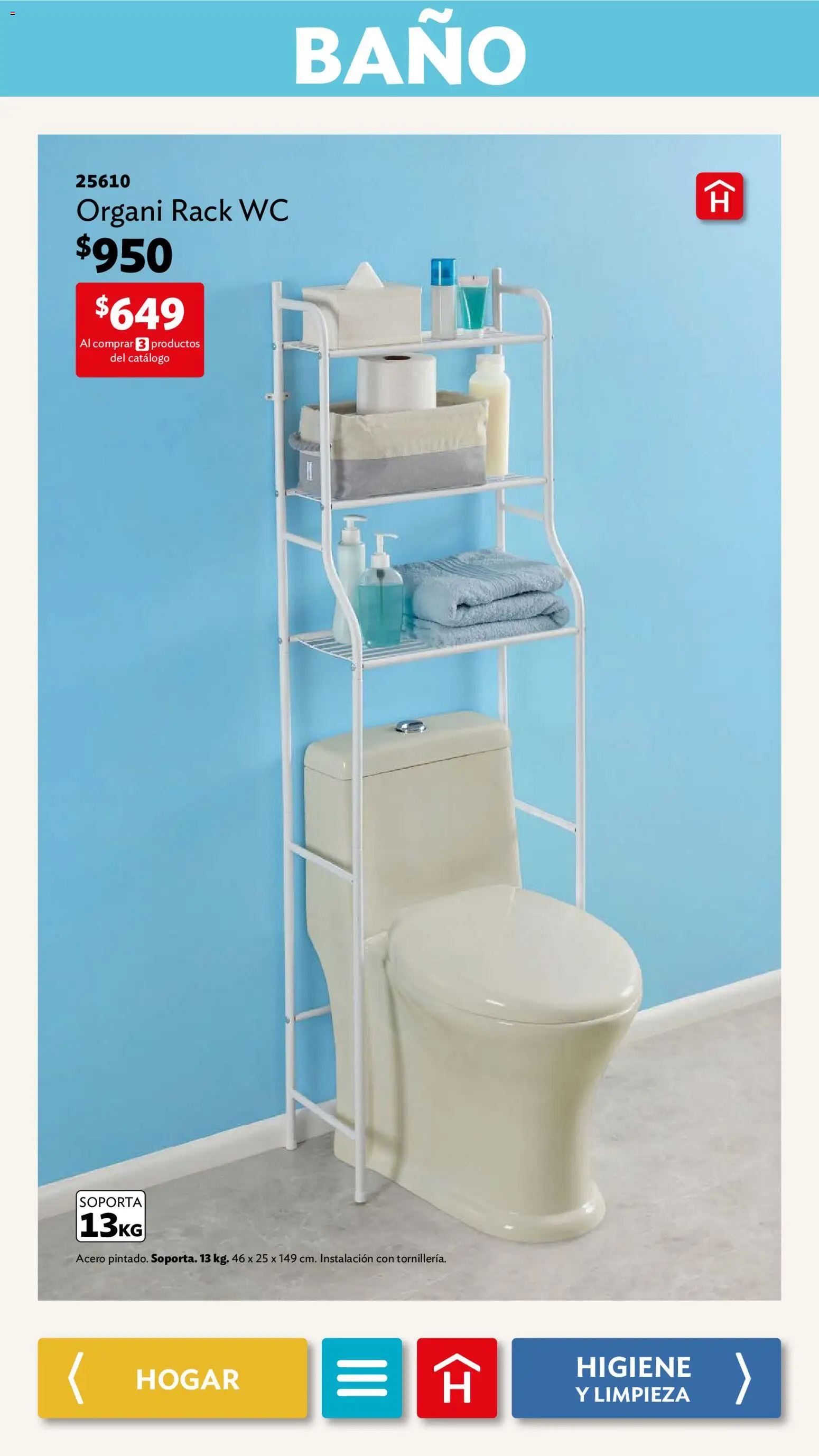 Nuevas ofertas de Betterware válidas en toda la República Mexicana desde el 04.05.2026. ¡Encuentra las mejores ofertas en Betterware campaña 5 2026! | Página: 84 | Productos: Wc, Baño