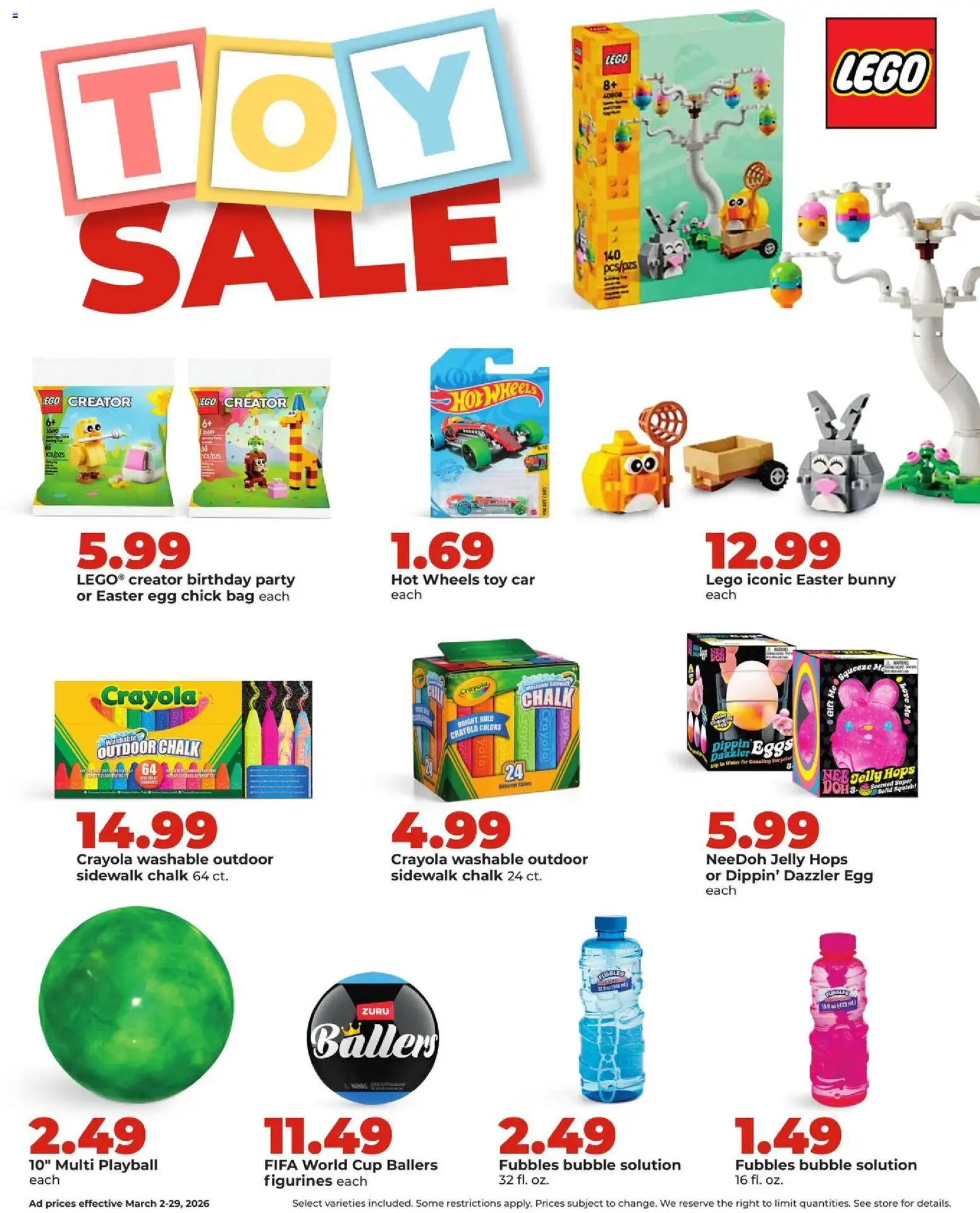 HyVee Monthly Ad - valid from 02.03.2026 | Page: 16 | Products: Eggs, Water, Bag