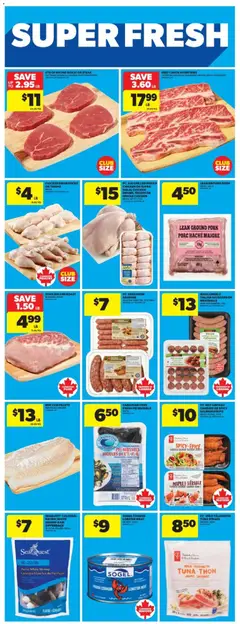 Preview of Real Canadian Superstore weekly flyer / circulaire from shop Real Canadian Superstore valid from 23.10.2025 | Page: 18 | Products: Beef, PC, Chicken, Pork