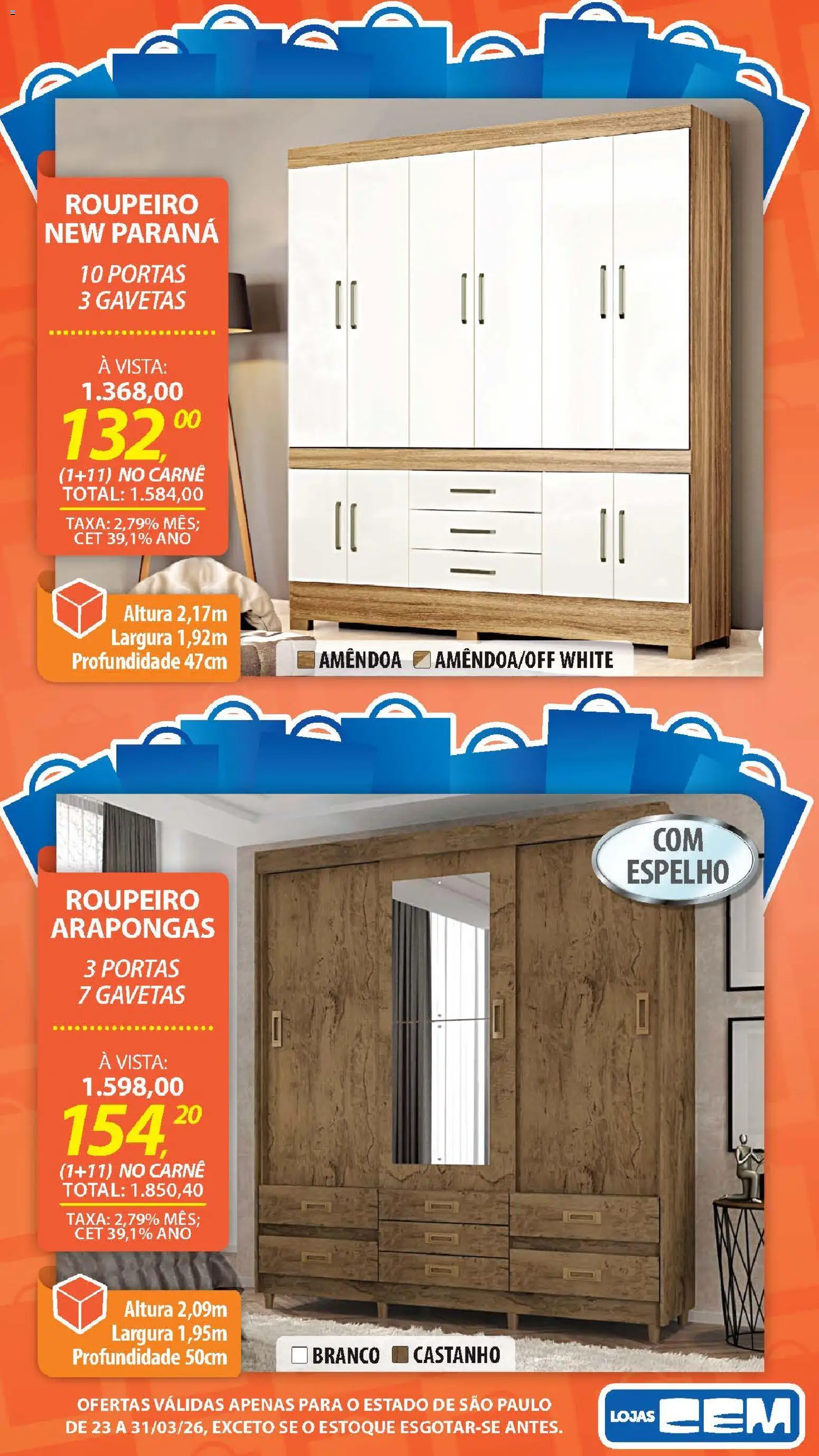 Lojas Cem Folheto - válido de 23.03.2026 | Página: 94