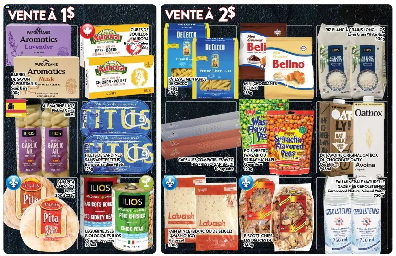 Pa Supermarché flyer valid from 08.09.2025 | Page: 5 | Products: Soap, Bread, Chocolate, Bra