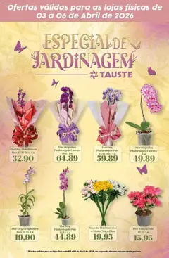 Tauste ofertas Jardinagem - Pré-Visualização do folheto da loja Tauste, válido de 03.04.2026
