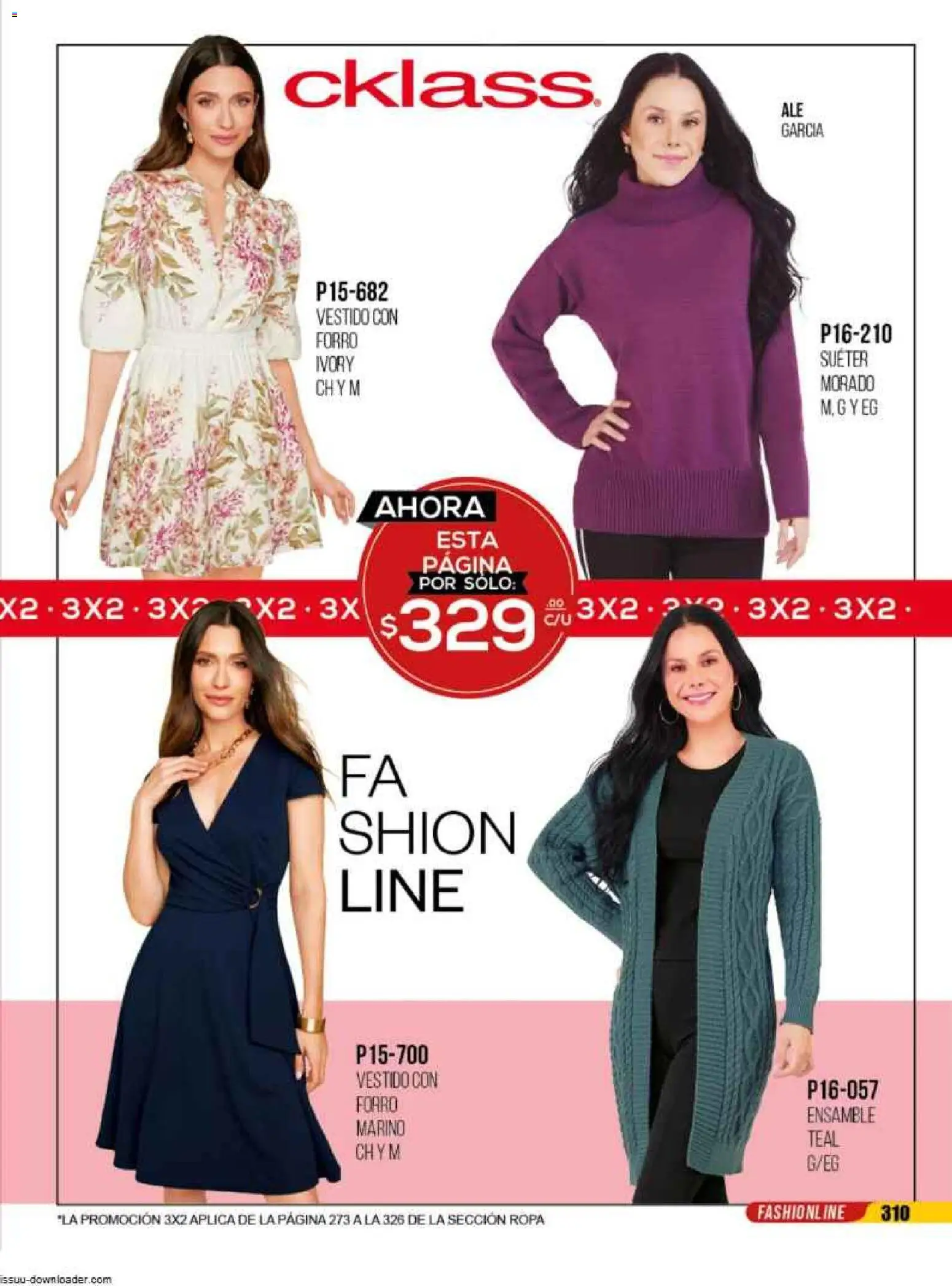 Nuevas ofertas de Cklass válidas en toda la República Mexicana desde el 31.10.2025. ¡Encuentra las mejores ofertas en Cklass catálogo Super Rebajas Ropa! | Página: 313 | Productos: Suéter, Ropa, Vestido