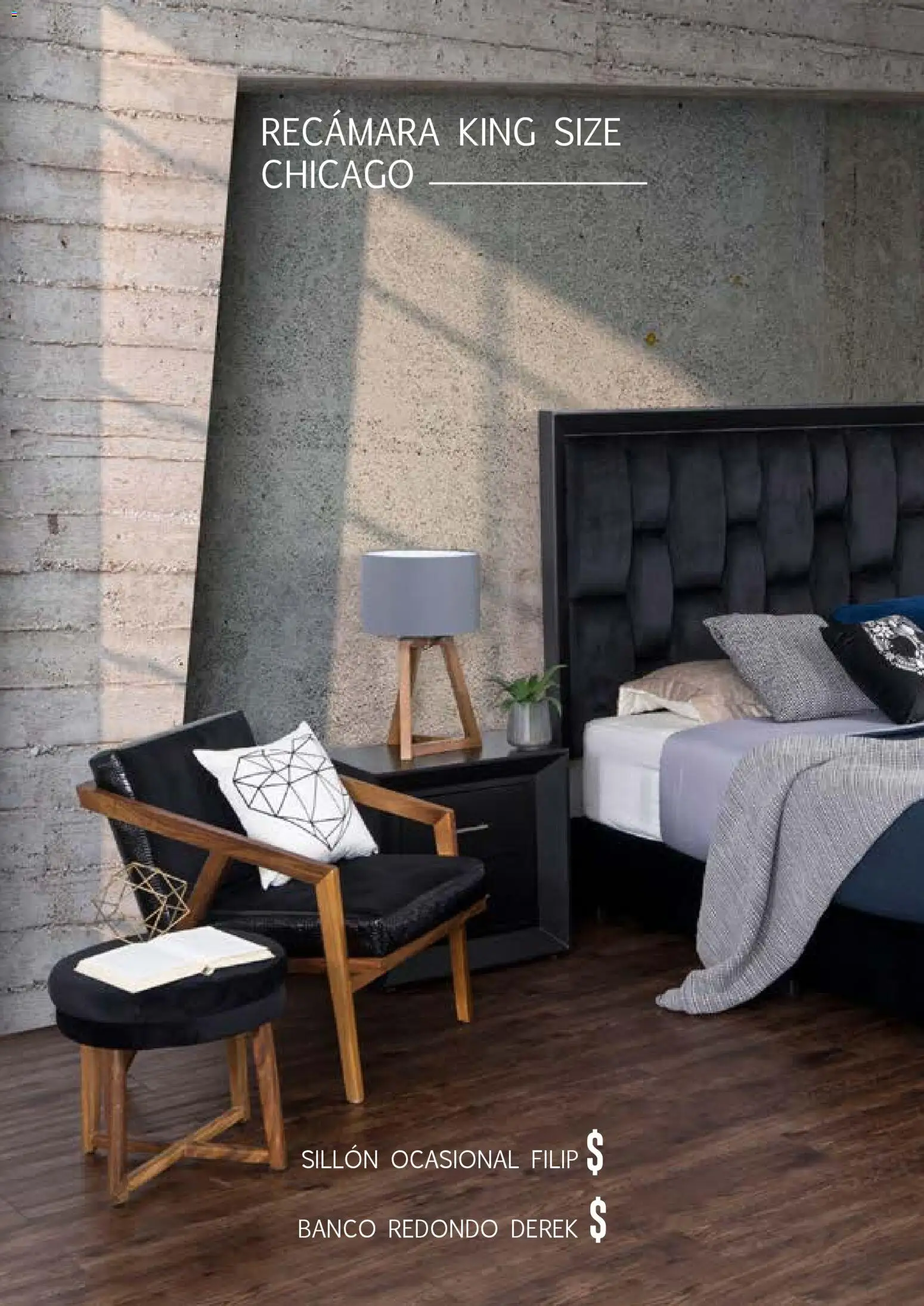 Nuevas ofertas de Muebles Dico válidas en toda la República Mexicana desde el 17.03.2026. ¡Encuentra las mejores ofertas en Muebles Dico catálogo Black Chicago ! | Página: 4 | Productos: Sillón, Banco