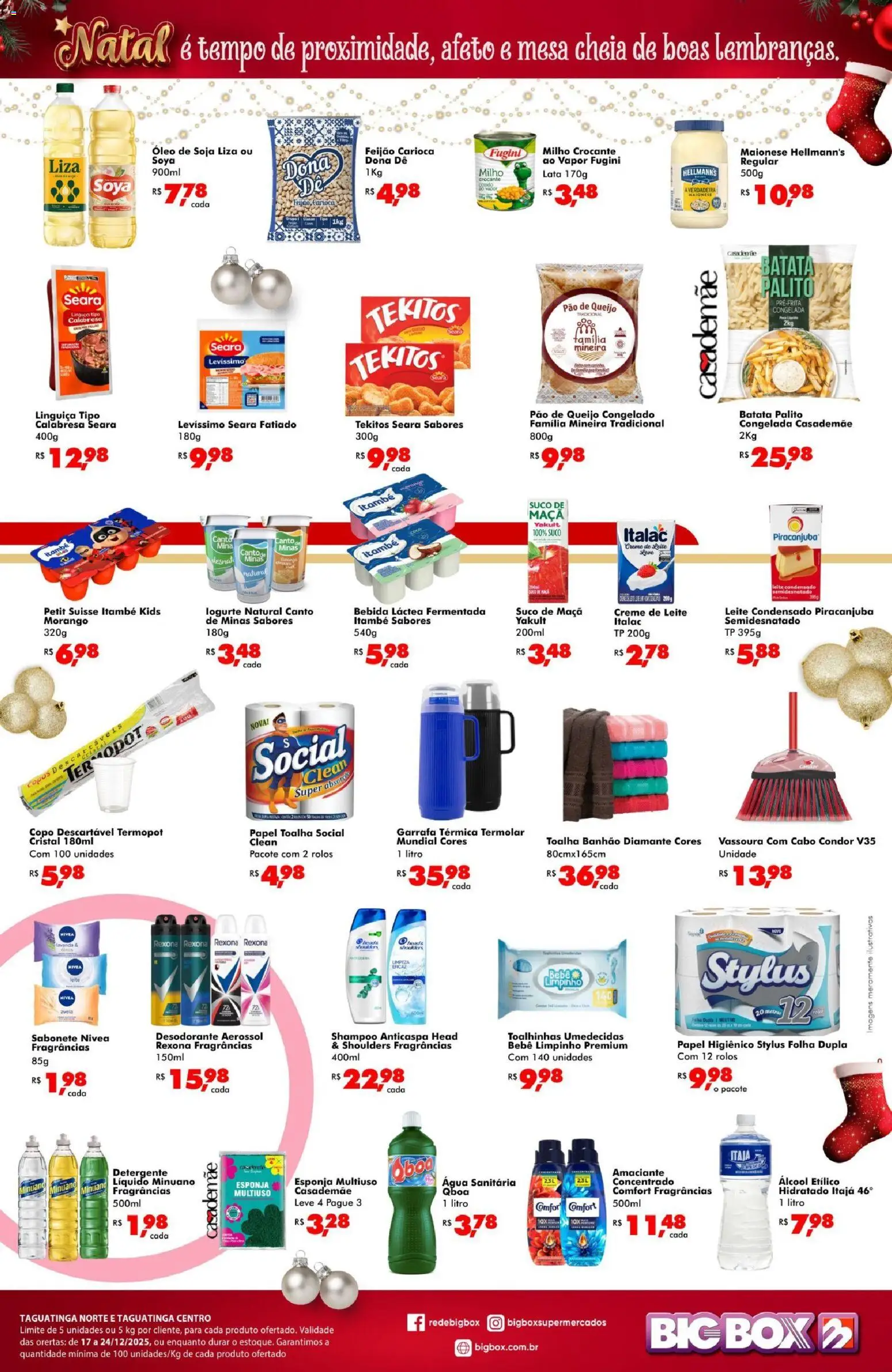 Big Box Folheto - válido de 17.12.2025 | Página: 2 | Produtos: Garrafa térmica, Sabonete, Copos, Avelã