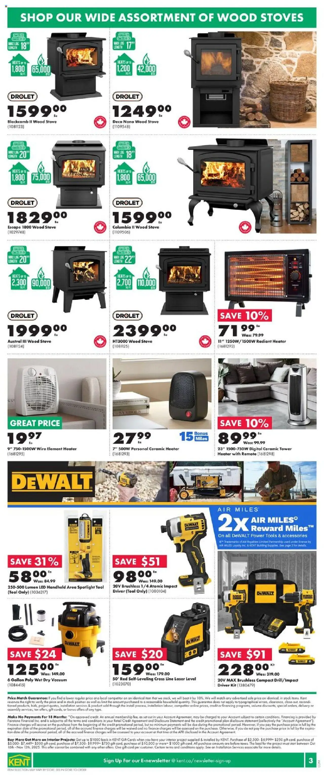 Kent flyer valid from 16.10.2025 | Page: 7 | Products: Stove