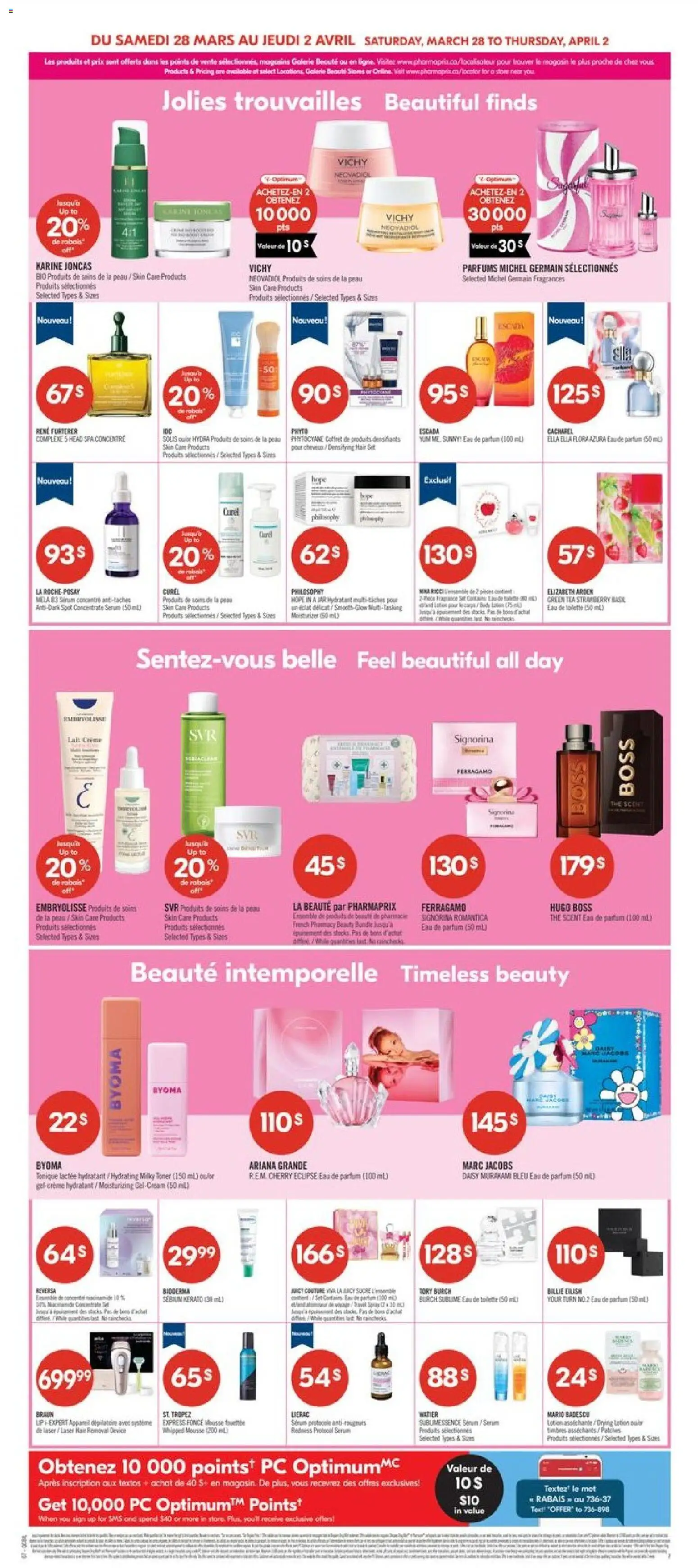 Pharmaprix flyer valid from 27.03.2026 | Page: 12 | Products: PC, Toner, Fragrance, Toilette