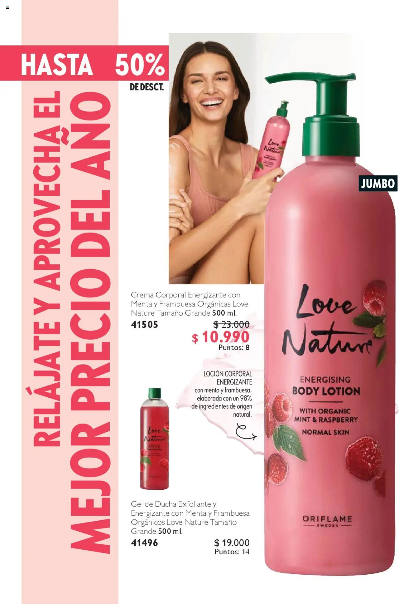 Oriflame catálogo │ válido desde el 04.10.2025 | Página: 118 | Productos: Loción, Ducha, Gel de ducha, Crema