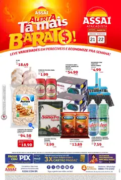 Assaí Atacadista ofertas - AM - Pré-Visualização do folheto da loja Assaí Atacadista, válido de 21.03.2026