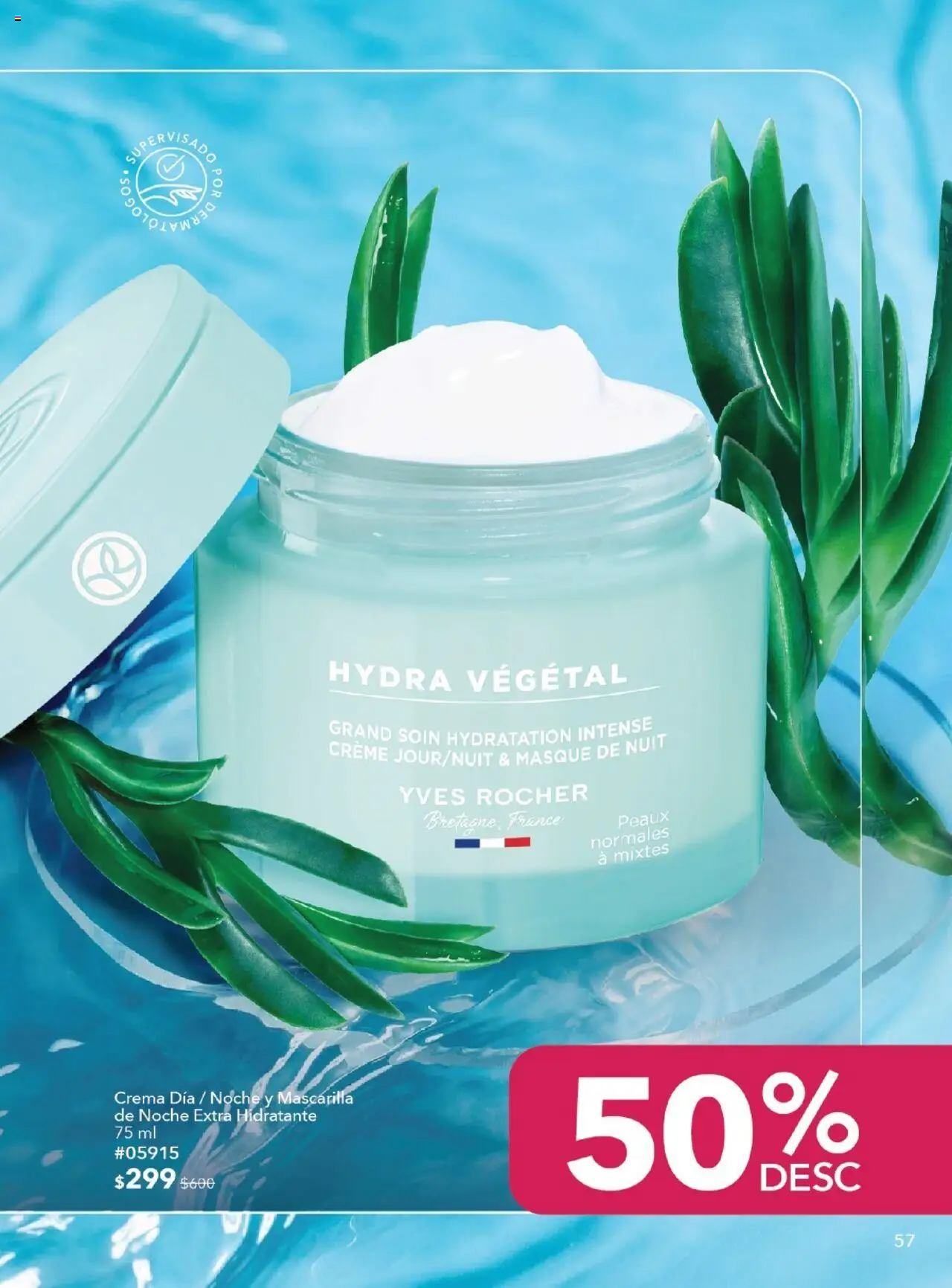 Nuevas ofertas de Yves Rocher válidas en toda la República Mexicana desde el 28.10.2025. ¡Encuentra las mejores ofertas en Yves Rocher - Campaña 15 2025! | Página: 57 | Productos: Crema, Mascarilla