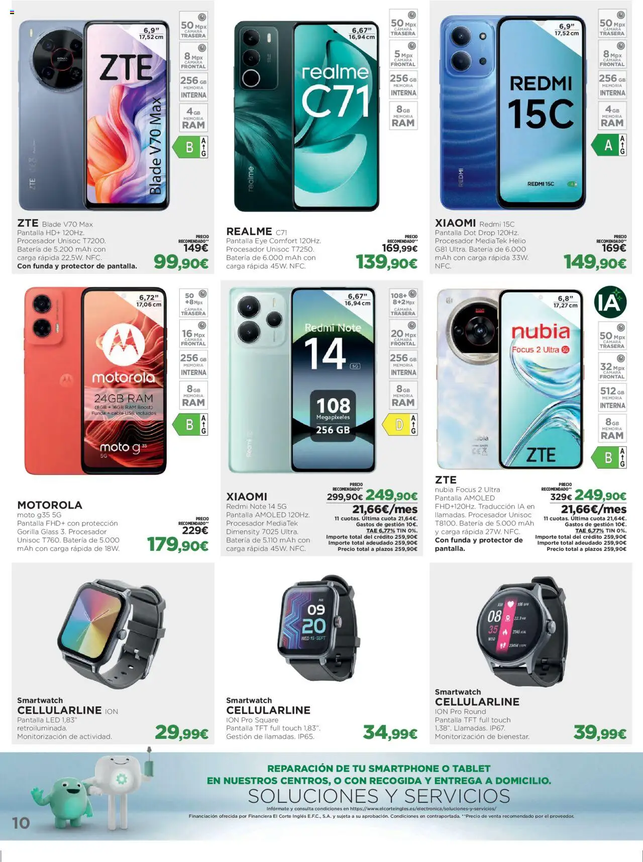 Nuevas ofertas de El Corte Inglés válidas en toda la República Mexicana desde el 08.09.2025. ¡Encuentra las mejores ofertas en El Corte Inglés - Catálogo University! | Página: 10 | Productos: Usb, Tablet, Batería, Smartphone