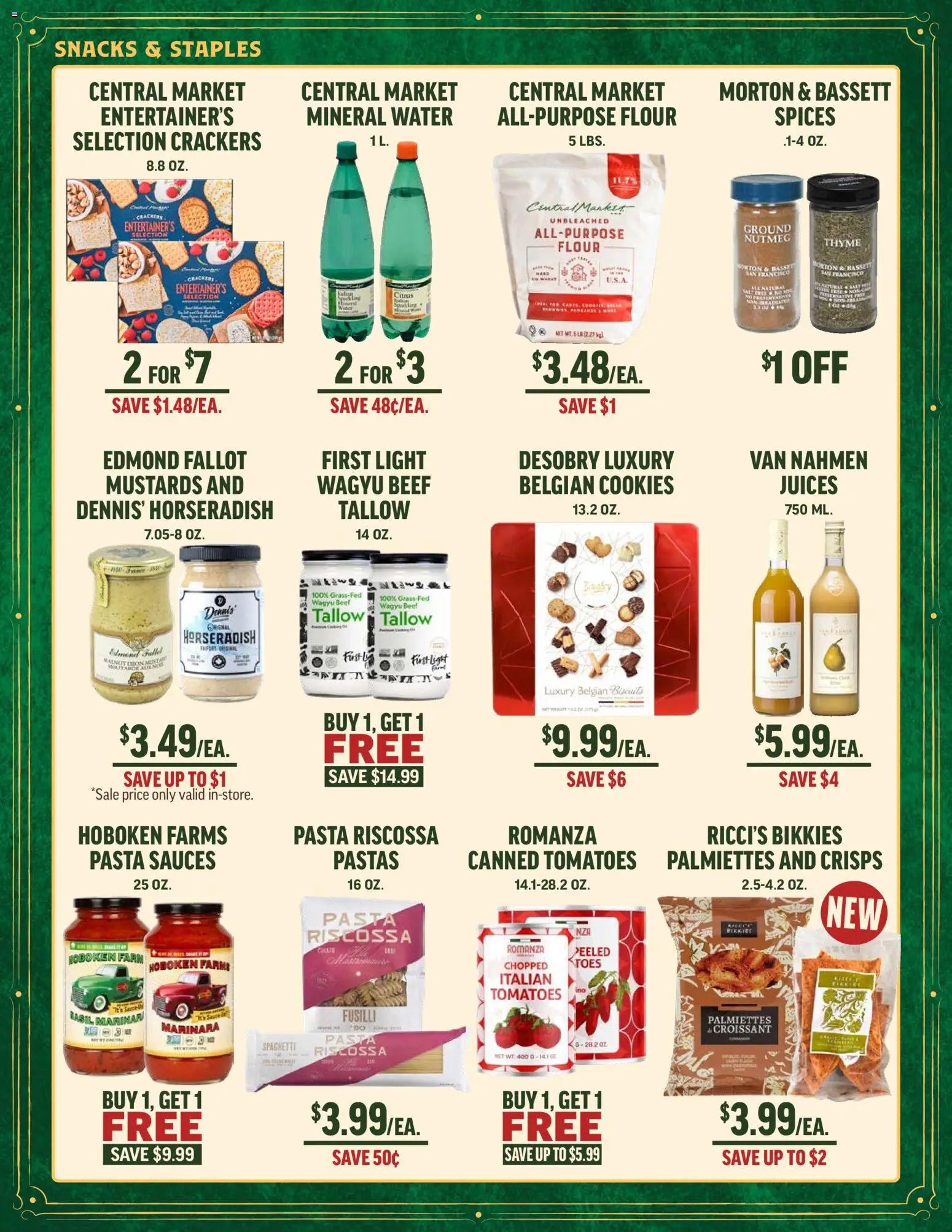 Central Market Weekly Ad - valid from 17.12.2025 | Page: 5 | Products: Tomatoes, Beef, Cookies, Spices