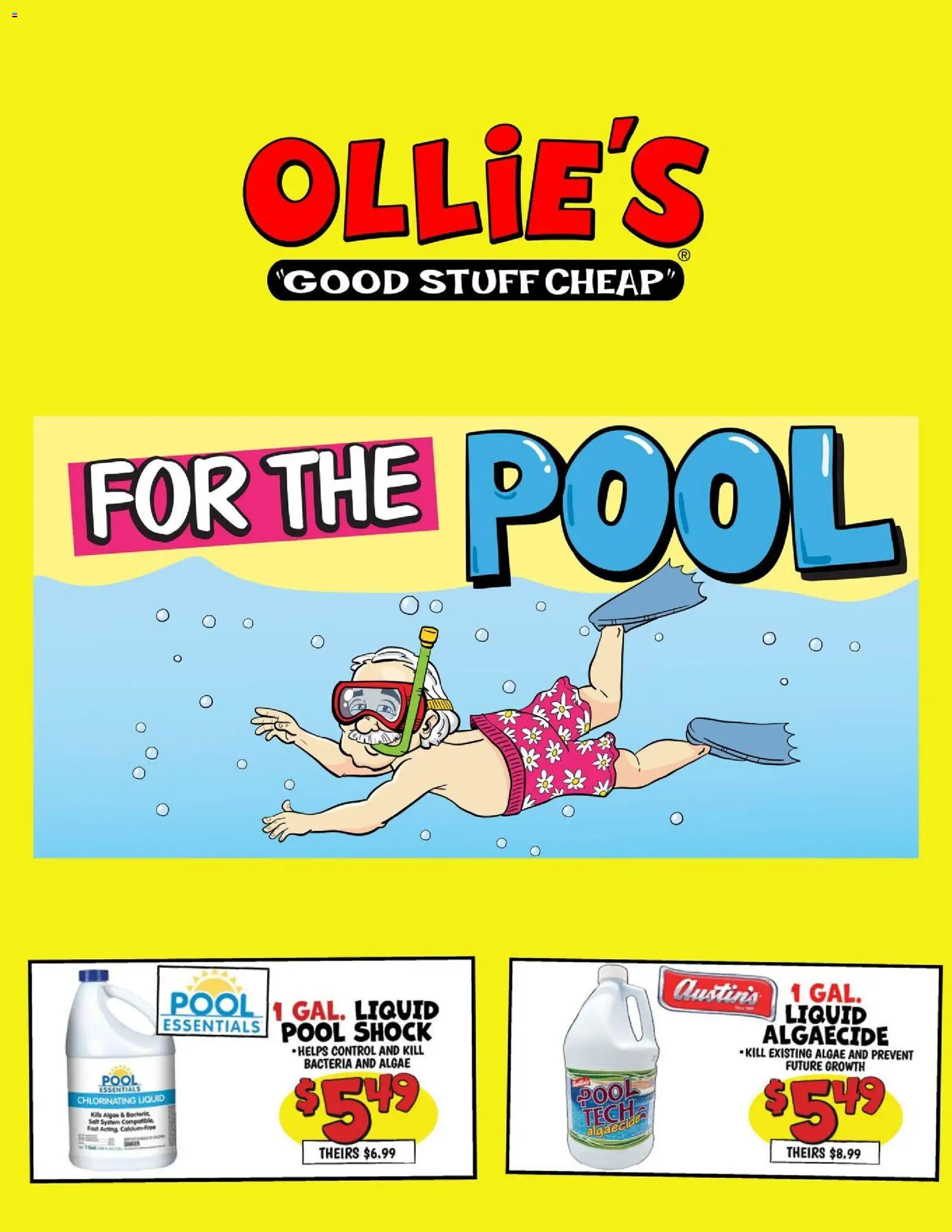 Ollie's Ad 2 - valid from 28.04.2026 | Page: 1 | Products: Salt, Shock