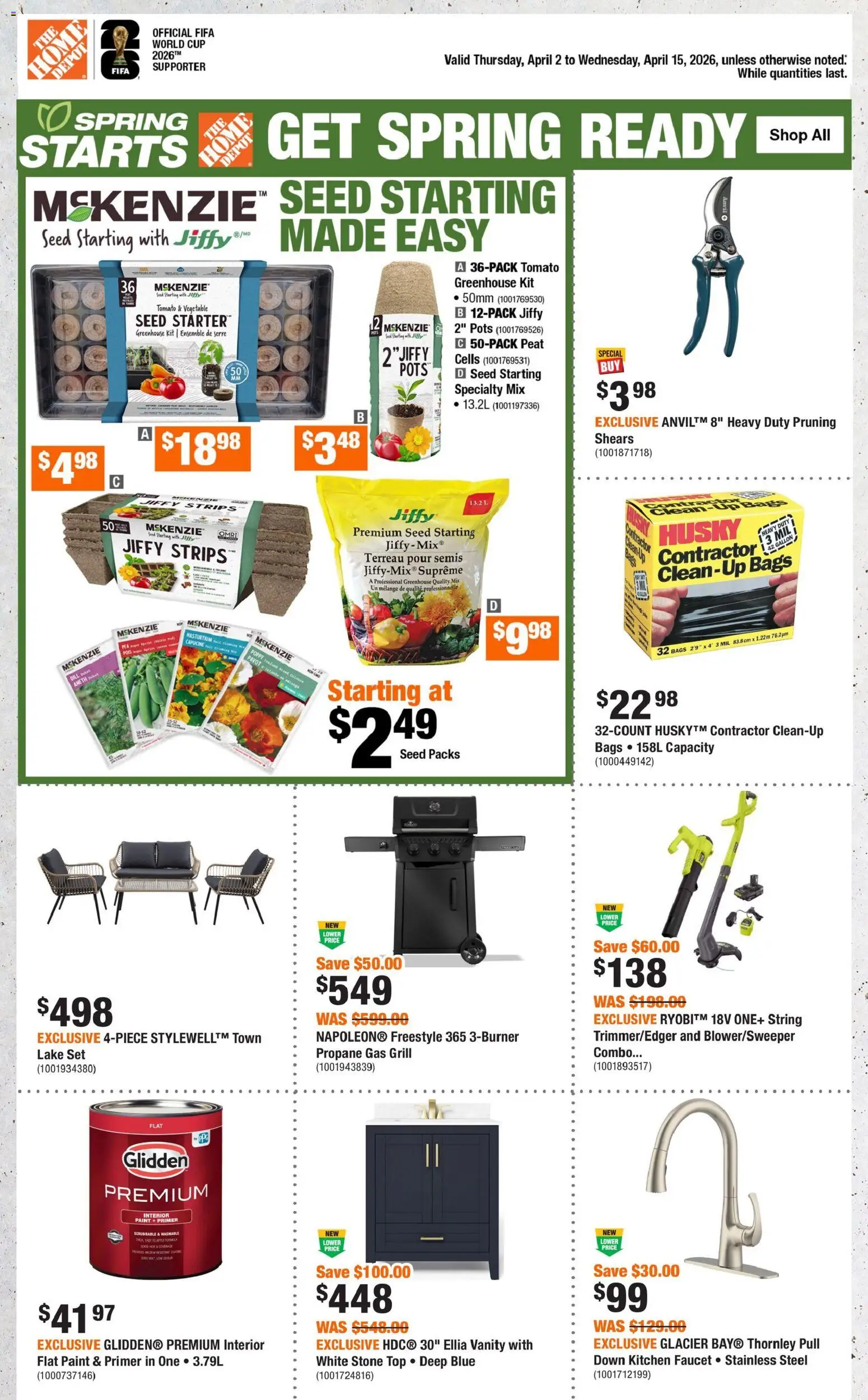 Home Depot flyer valid from 02.04.2026 | Page: 1